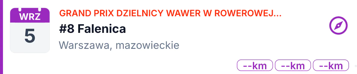 Na orientację · TR · 5 września 2026 · Mazowieckie