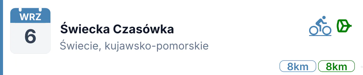 Rower · MTB · 6 września 2026 · Kujawsko-pomorskie