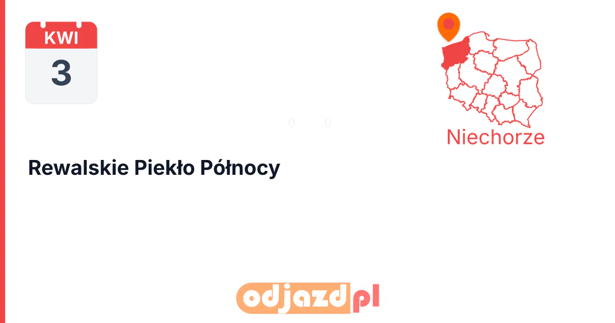 Rewalskie Piekło Północy — Rower · GRAVEL, 3 kwietnia 2027, Niechorze