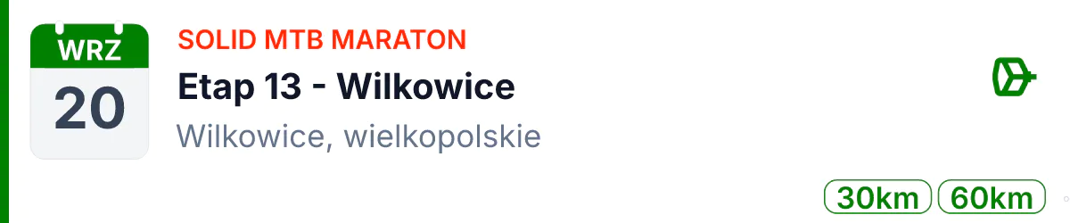 Rower · MTB · 20 września 2026 · Wielkopolskie