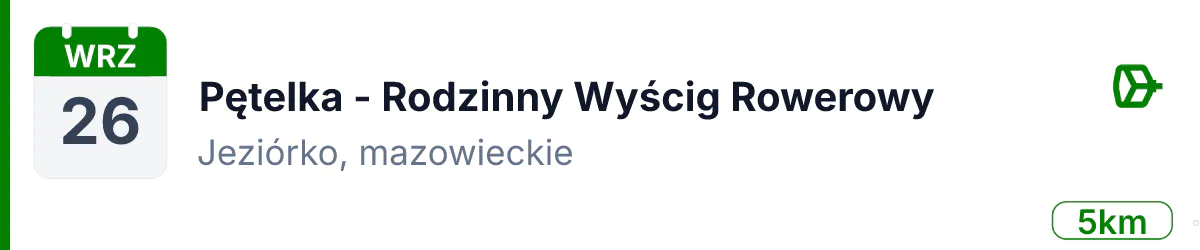 Rower · MTB · 26 września 2026 · Mazowieckie