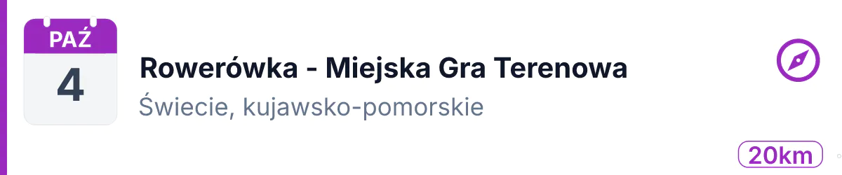 Na orientację · TR · 4 października 2026 · Kujawsko-pomorskie