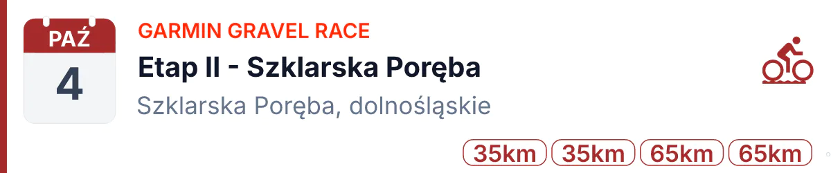 Rower · GRAVEL · 4 października 2026 · Dolnośląskie