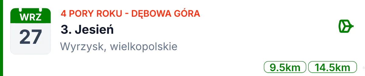Rower · MTB · 27 września 2026 · Wielkopolskie