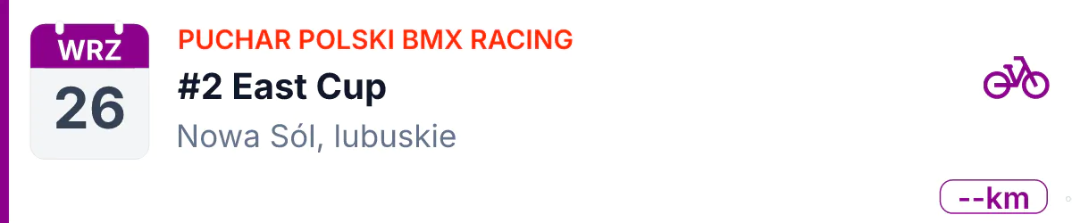 Rower · BMX · 26 września 2026 · Lubuskie