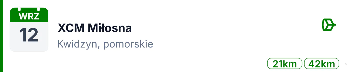 Rower · MTB · 12 września 2026 · Pomorskie