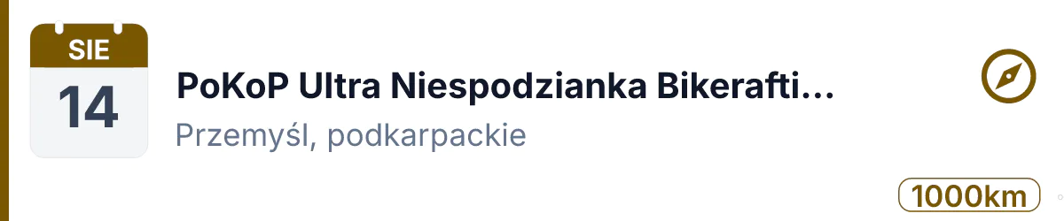 Na orientację · AR · 14 sierpnia 2027 · Podkarpackie