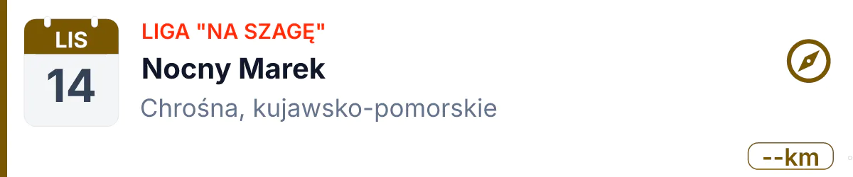 Na orientację · AR · 14 listopada 2026 · Kujawsko-pomorskie