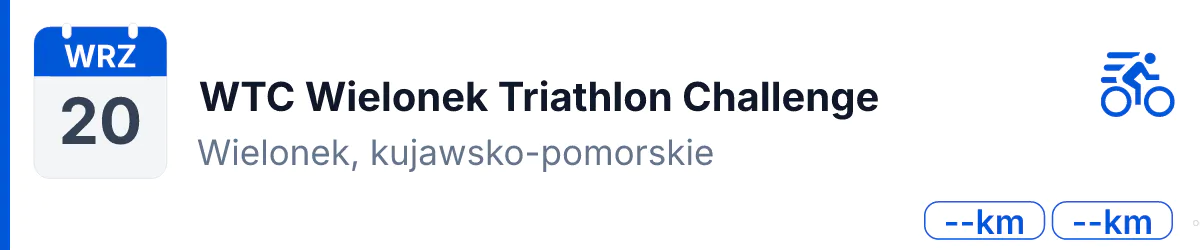 Triathlon · TRIATHLON · 20 września 2026 · Kujawsko-pomorskie