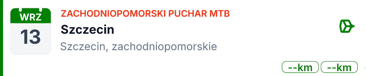 Rower · MTB · 13 września 2026 · Zachodniopomorskie