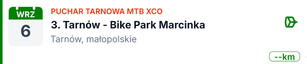 Rower · MTB · 6 września 2026 · Małopolskie