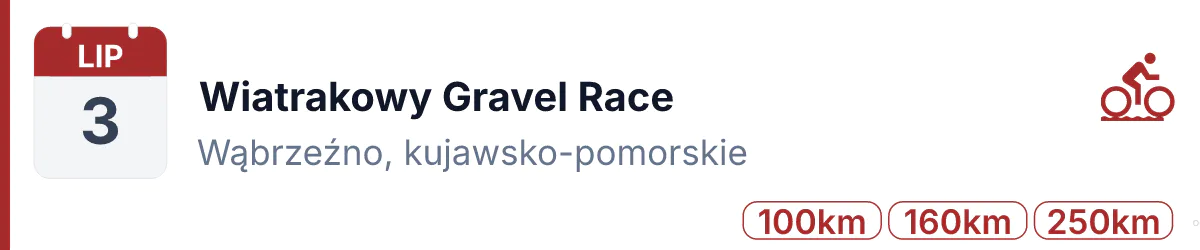 Rower · GRAVEL · 3 lipca 2027 · Kujawsko-pomorskie
