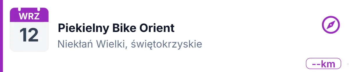 Na orientację · TR · 12 września 2026 · Świętokrzyskie