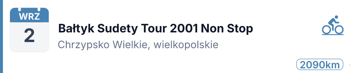 Rower · SZOSA · 2 września 2026 · Wielkopolskie