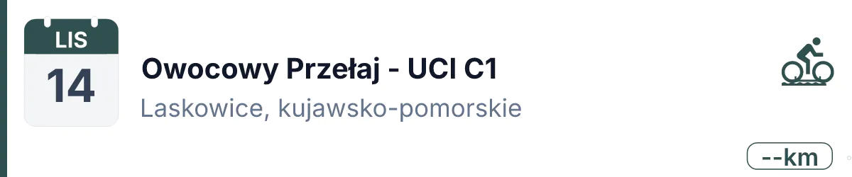Rower · CX · 14 listopada 2026 · Kujawsko-pomorskie