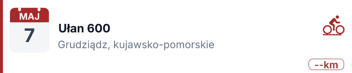 Rower · GRAVEL · 7 maja 2027 · Kujawsko-pomorskie