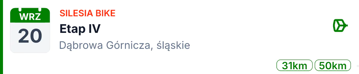 Rower · MTB · 20 września 2026 · Śląskie