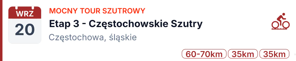 Rower · GRAVEL · 20 września 2026 · Śląskie