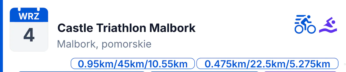 Triathlon · TRIATHLON · 4 września 2027 · Pomorskie