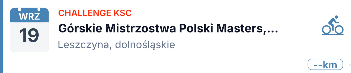 Rower · SZOSA · 19 września 2026 · Dolnośląskie