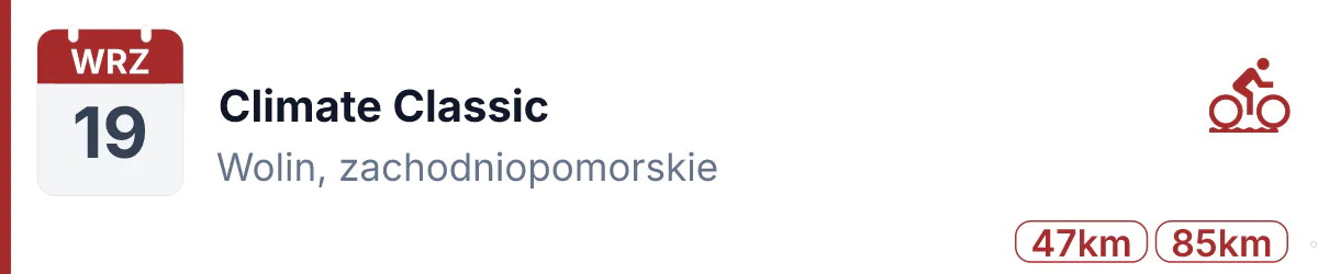 Rower · GRAVEL · 19 września 2026 · Zachodniopomorskie