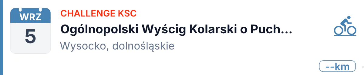 Rower · SZOSA · 5 września 2026 · Dolnośląskie