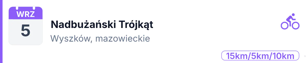 Triathlon · MIXED · 5 września 2026 · Mazowieckie