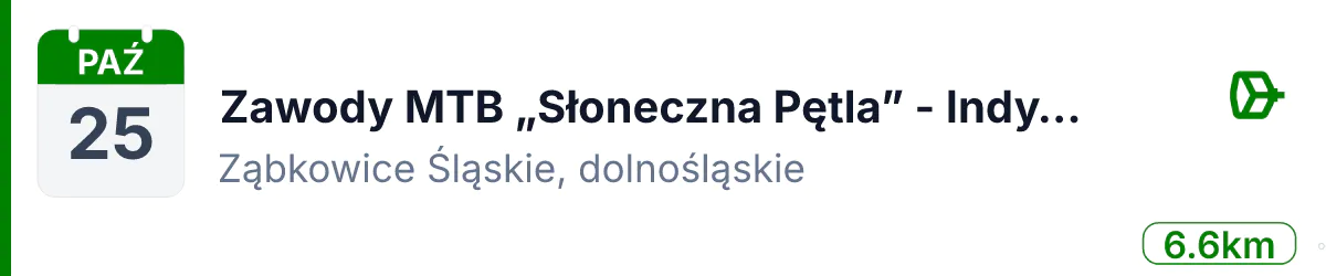 Rower · MTB · 25 października 2026 · Dolnośląskie