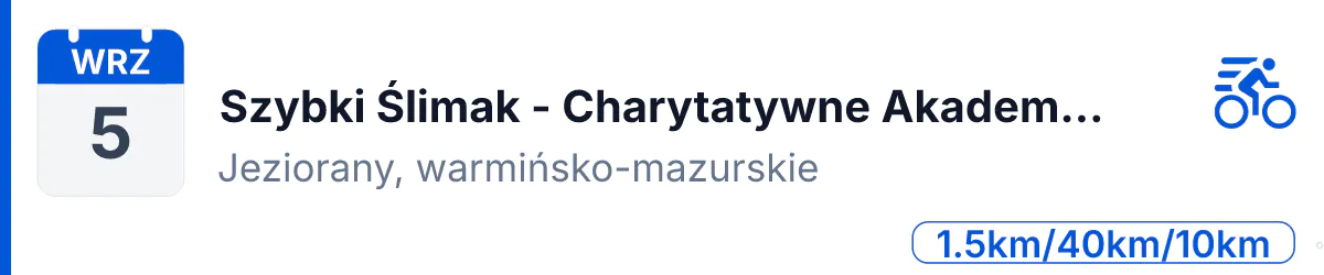 Triathlon · TRIATHLON · 5 września 2026 · Warmińsko-mazurskie