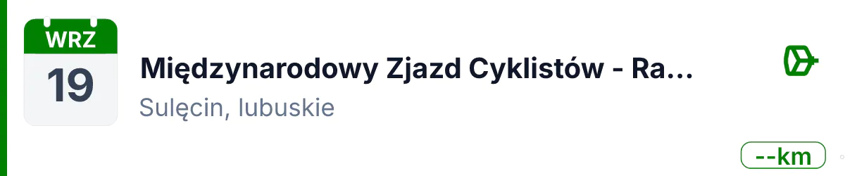 Rower · MTB · 19 września 2026 · Lubuskie
