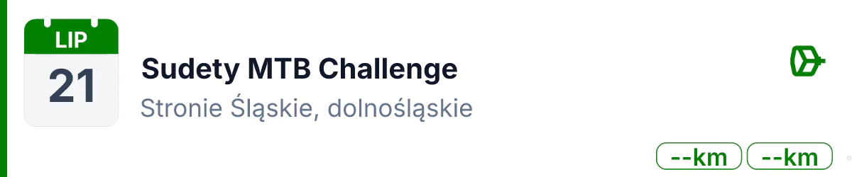 Rower · MTB · 21 lipca 2027 · Dolnośląskie
