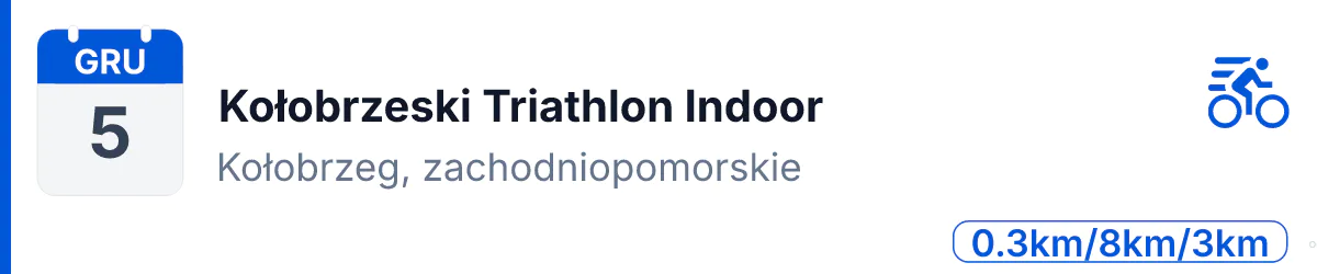 Triathlon · TRIATHLON · 5 grudnia 2026 · Zachodniopomorskie