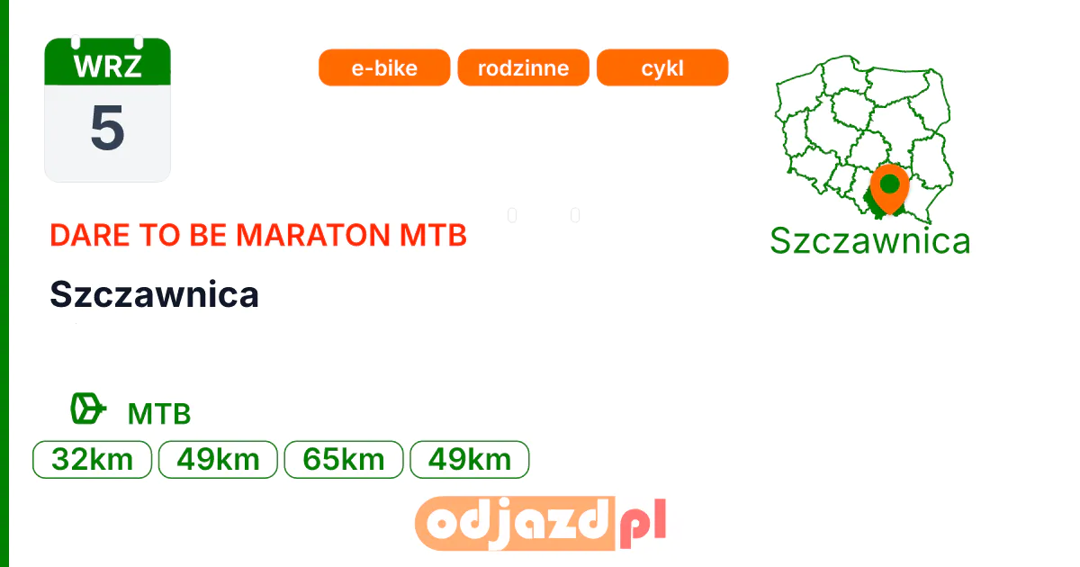 Szczawnica — Rower · MTB, 5 września 2026, Szczawnica