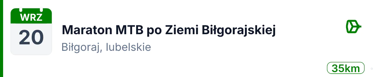 Rower · MTB · 20 września 2026 · Lubelskie