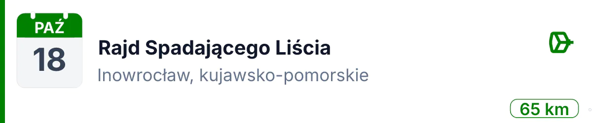 Rower · MTB · 18 października 2026 · Kujawsko-pomorskie