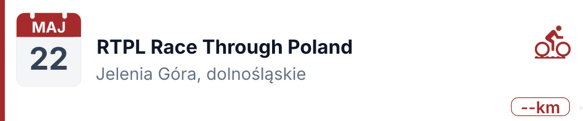 Rower · GRAVEL · 22 maja 2027 · Dolnośląskie