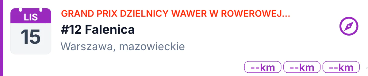 Na orientację · TR · 15 listopada 2026 · Mazowieckie
