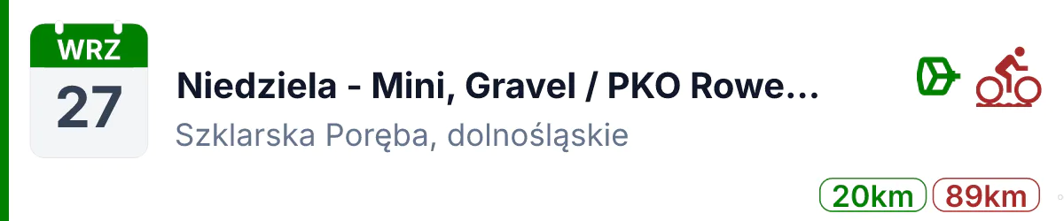 Rower · MTB · 27 września 2026 · Dolnośląskie
