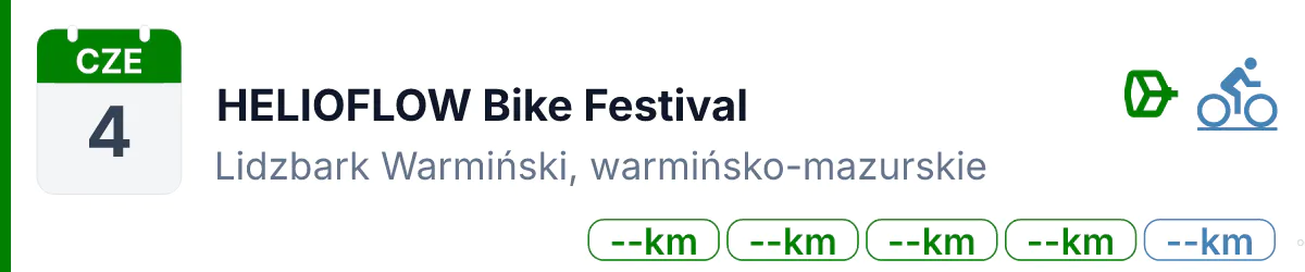 Rower · MTB · 4 czerwca 2027 · Warmińsko-mazurskie