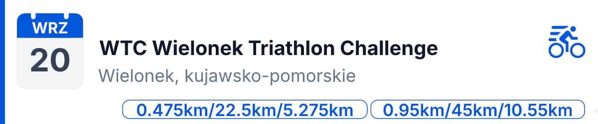 Triathlon · TRIATHLON · 20 września 2026 · Kujawsko-pomorskie