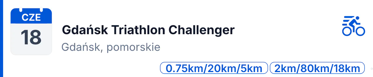 Triathlon · TRIATHLON · 18 czerwca 2027 · Pomorskie