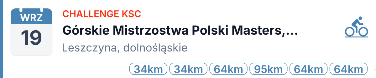 Rower · SZOSA · 19 września 2026 · Dolnośląskie