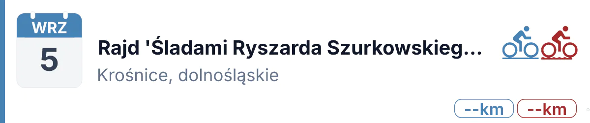 Rower · SZOSA · 5 września 2026 · Dolnośląskie