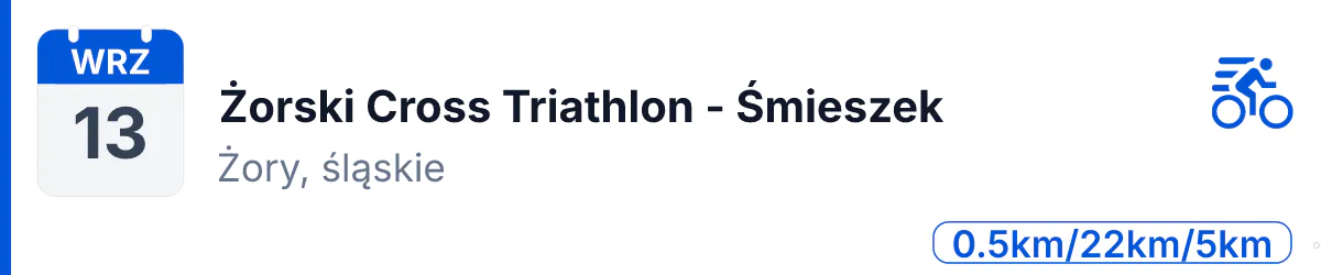 Triathlon · TRIATHLON · 13 września 2026 · Śląskie
