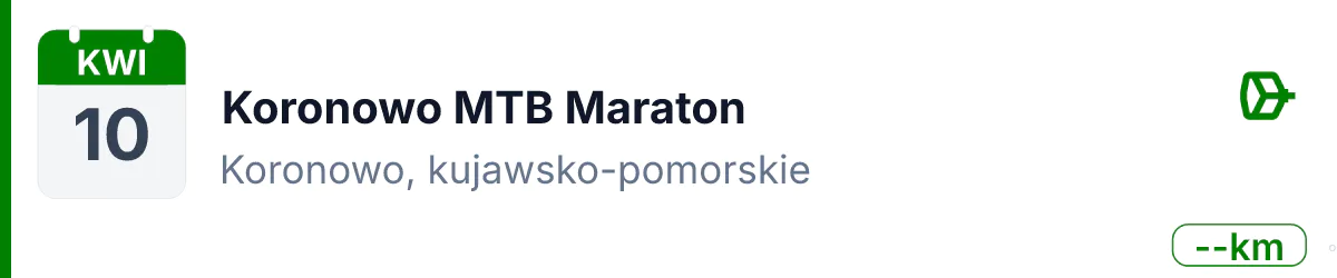 Rower · MTB · 10 kwietnia 2027 · Kujawsko-pomorskie